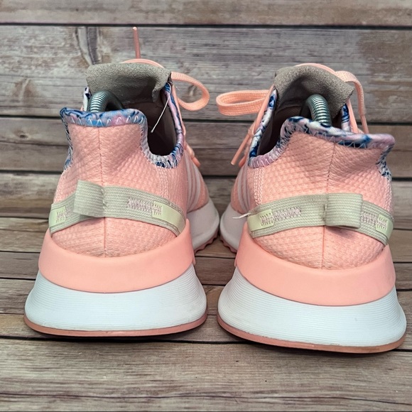 ADIDAS Original U-Path Sneakers ~ Peach ~ Size Women's 7 - Picture 4 of 10
